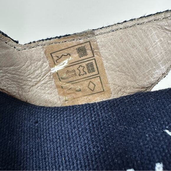 Viscata Calella Wedge Sandals Womens 36 Navy Blue Slingback Espadrilles - Picture 10 of 13